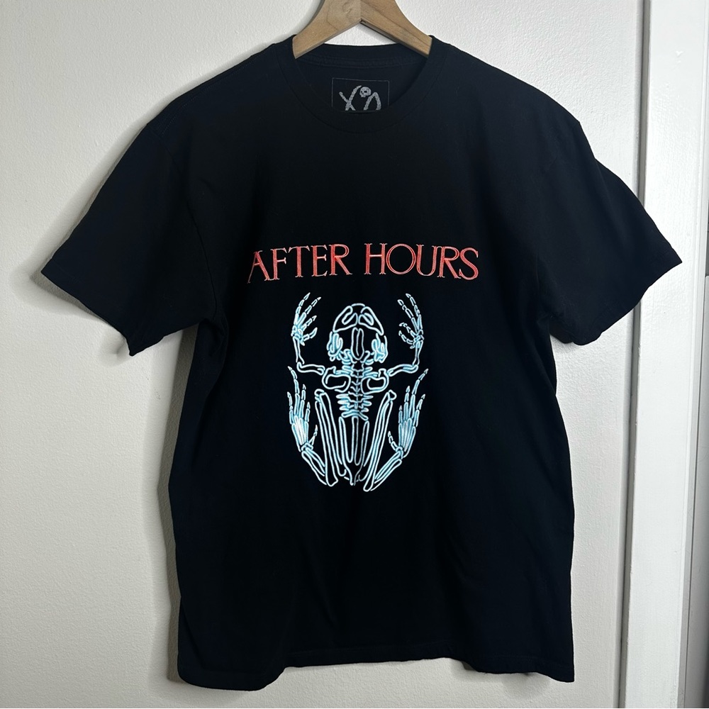 XO The Weeknd After Hours Frog X-ray Band Tee Large